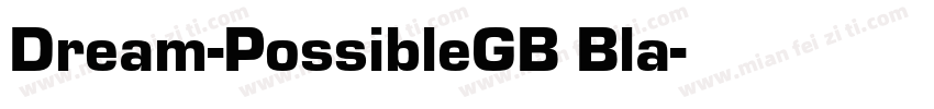Dream-PossibleGB Bla字体转换